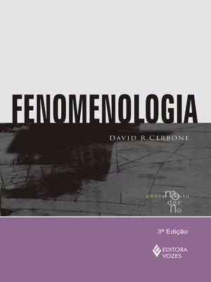 cover image of Fenomenologia